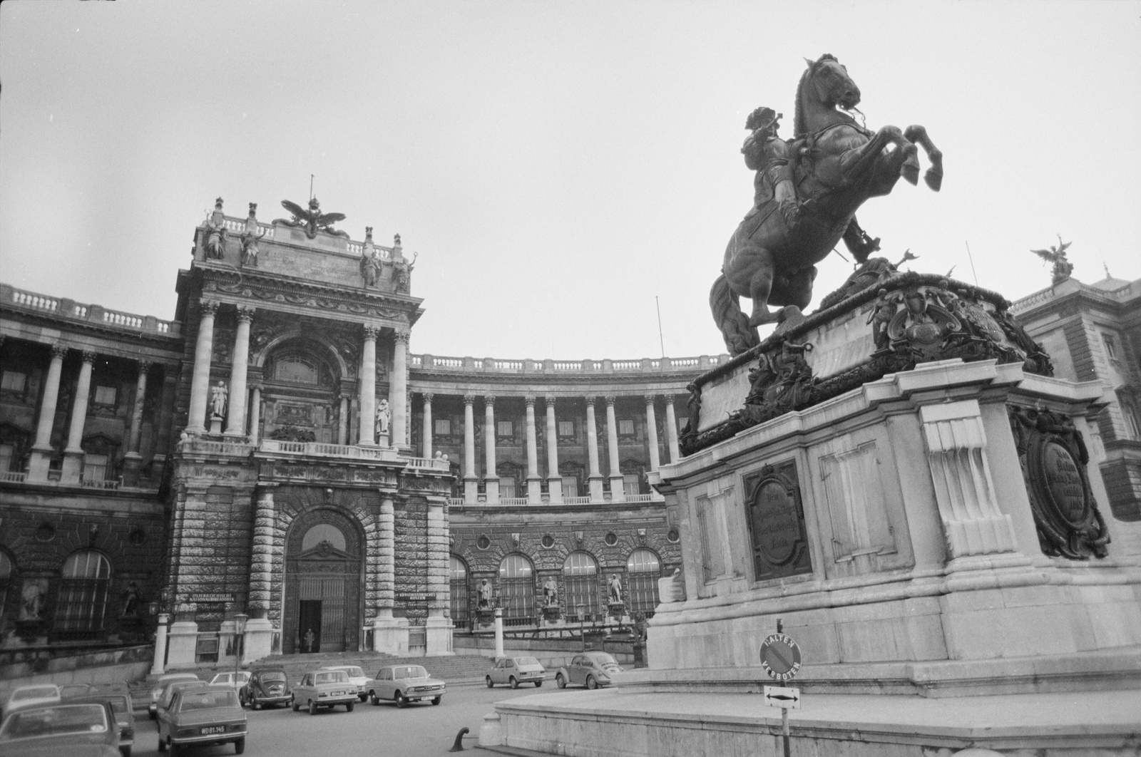 Wien, Heldenplatz, Prinz-Eugen-Reiterdenkmal