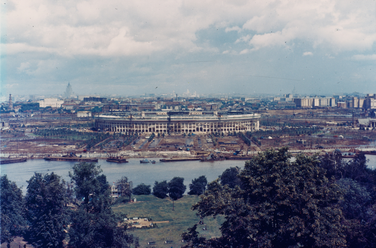 Moskau, Ausblick von der Lomonossow-Universität