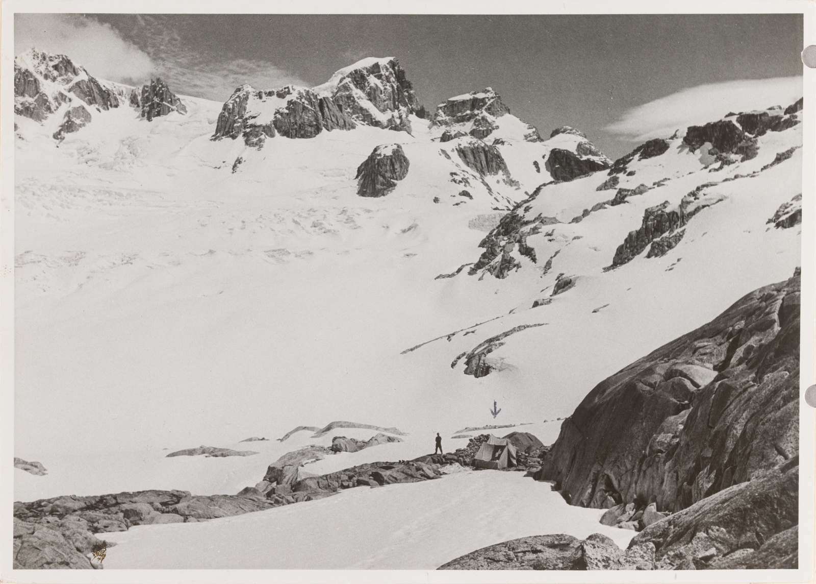 Zeltlager 3 bei ca. 1200 m, Cerro Mocho ca. 2500 m