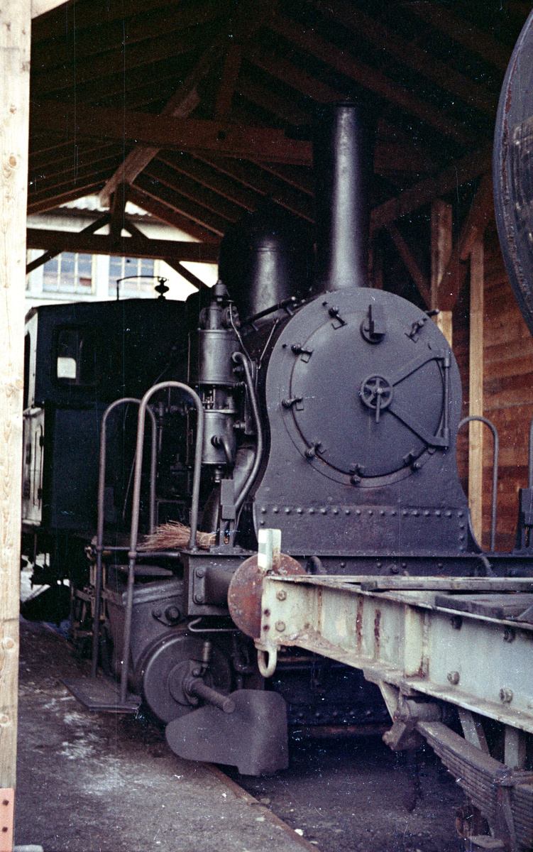 Kanton Solothurn, Riedholz, Attisholz Zellulosefabrik Dampflok E 3/3 SLM von 1901, Repro