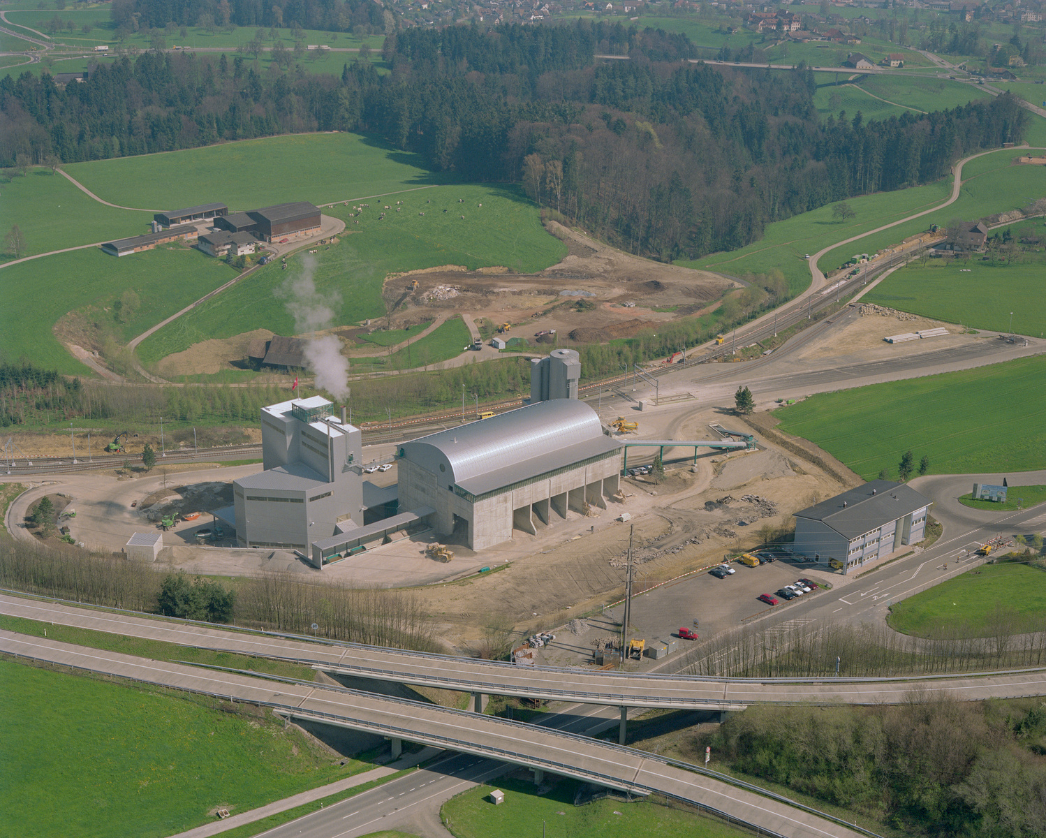 Morschwil, Meggenhus, MOAG Betonzentrale