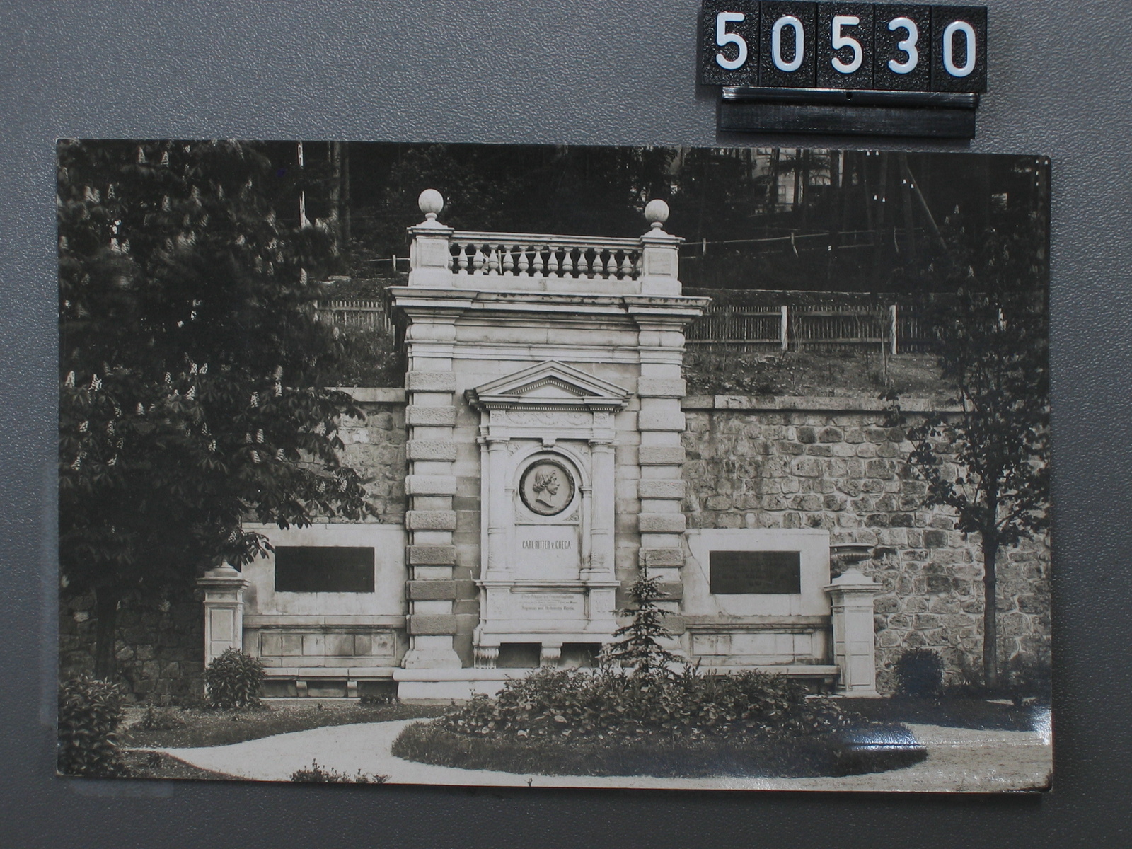Semmering Jubiläum 1854-1929, Karl Ritter von Ghega-Denkmal