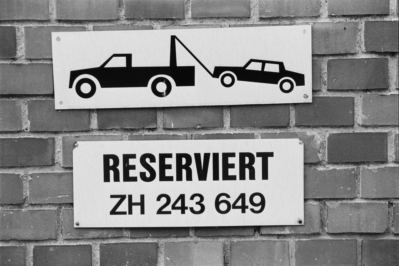 Zürich, Schild 