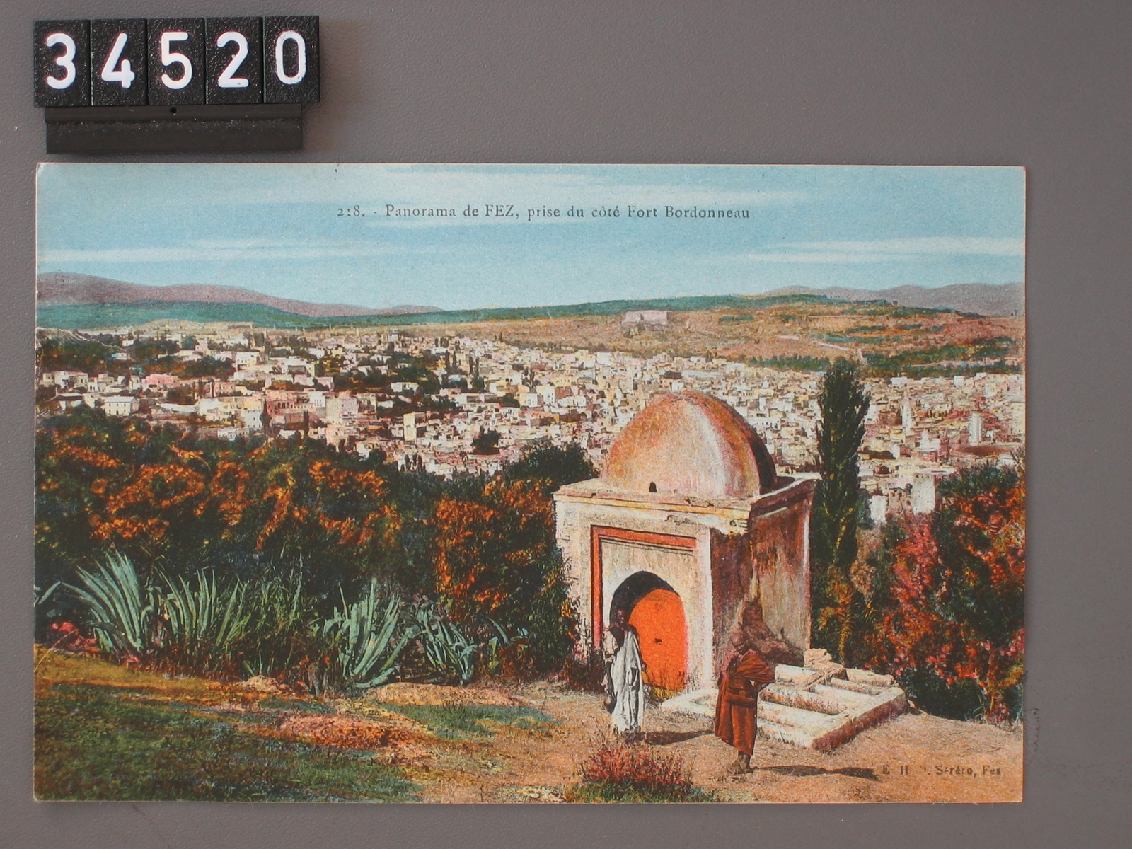 Fez, Panorama, prise du côté Fort Bordonneau