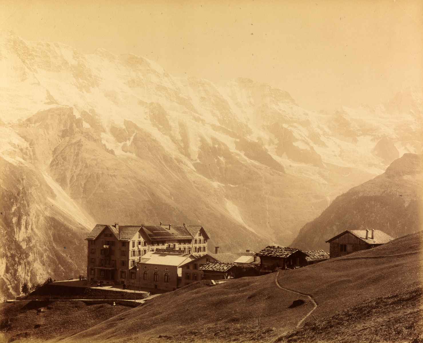 Mürren : grand hôtel des alpes