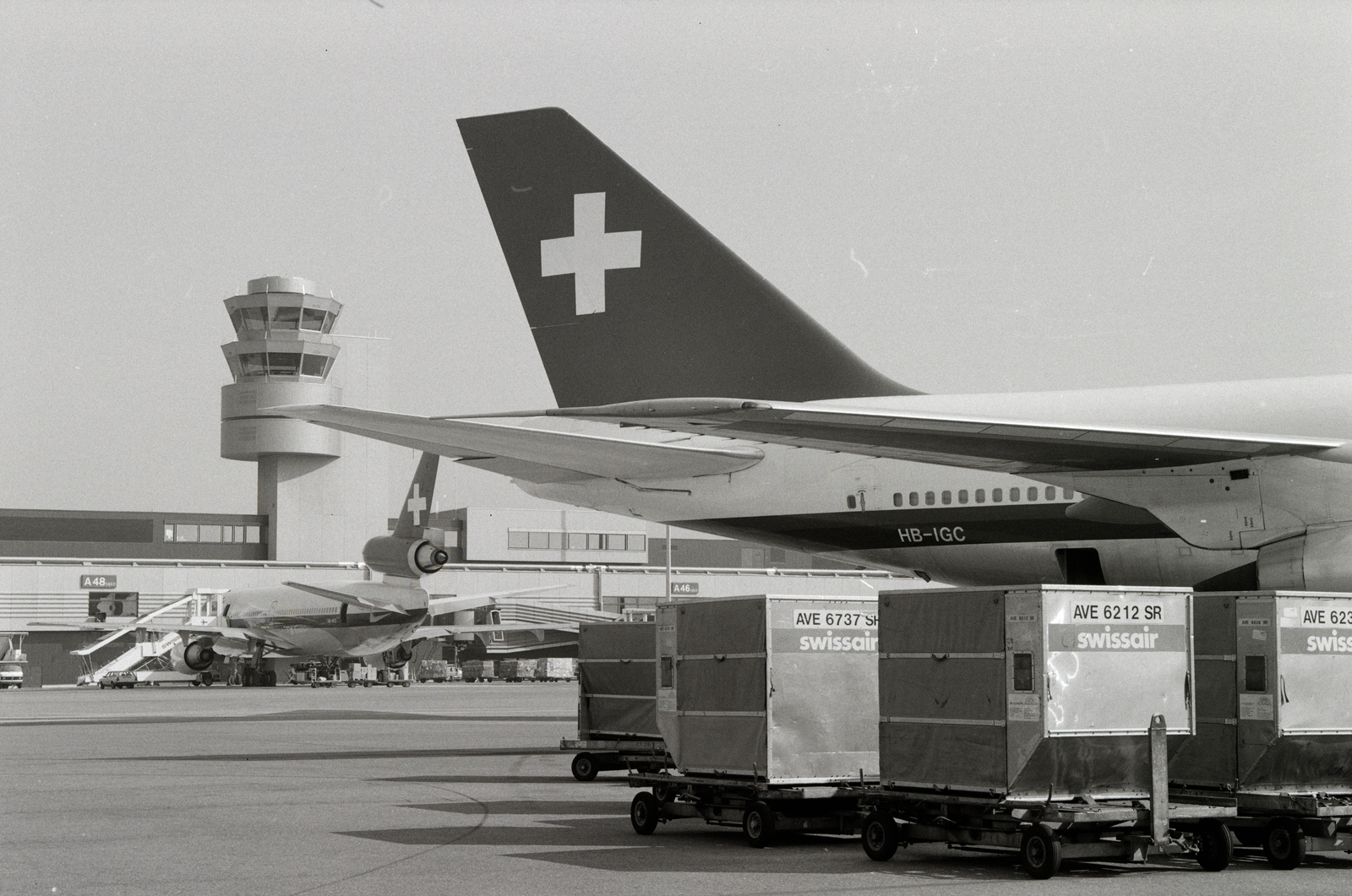 Boeing 747-357 Combi, HB-IGC 