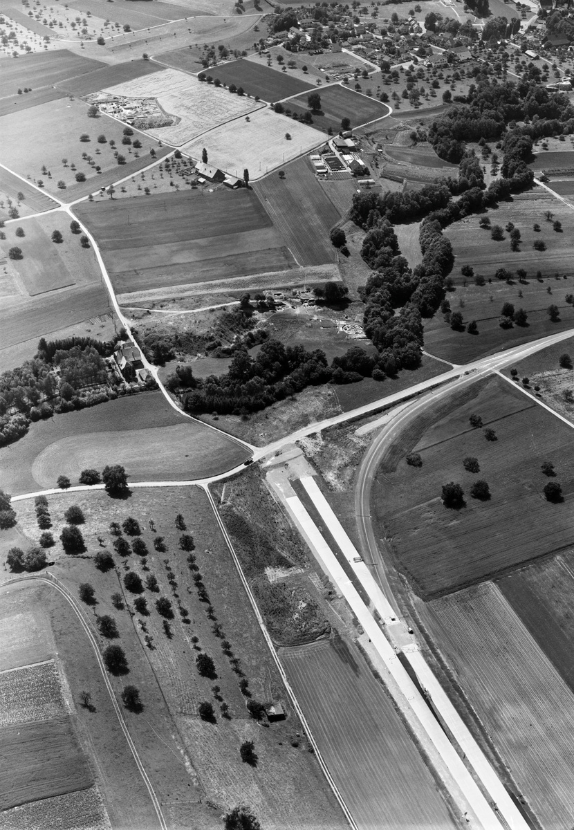 Kaiseraugst, Strassenbau, Römische Ausgrabungen