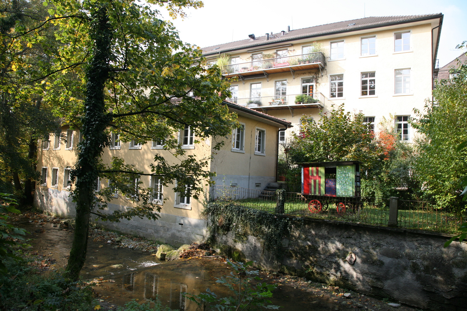 Zürich, Hammerstrasse, ehem. Seidenzwirnerei Neumünster