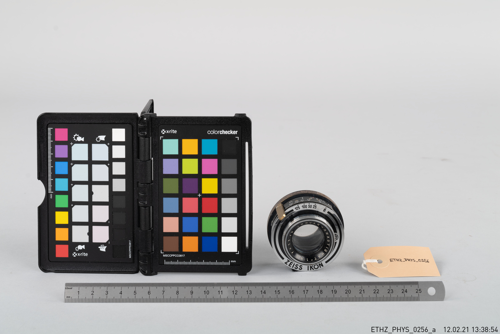 Objektiv zu Ikon Novar-Anastigmat mit Blende, Zeiss