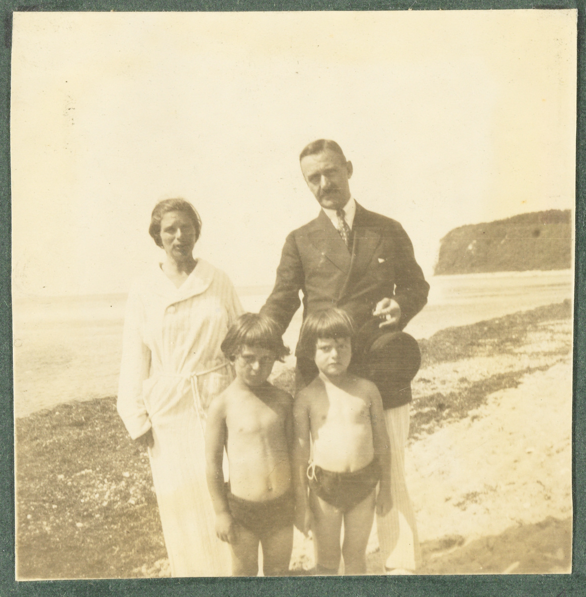 Aufenthalt in Kloster auf Hiddensee. Am Strand