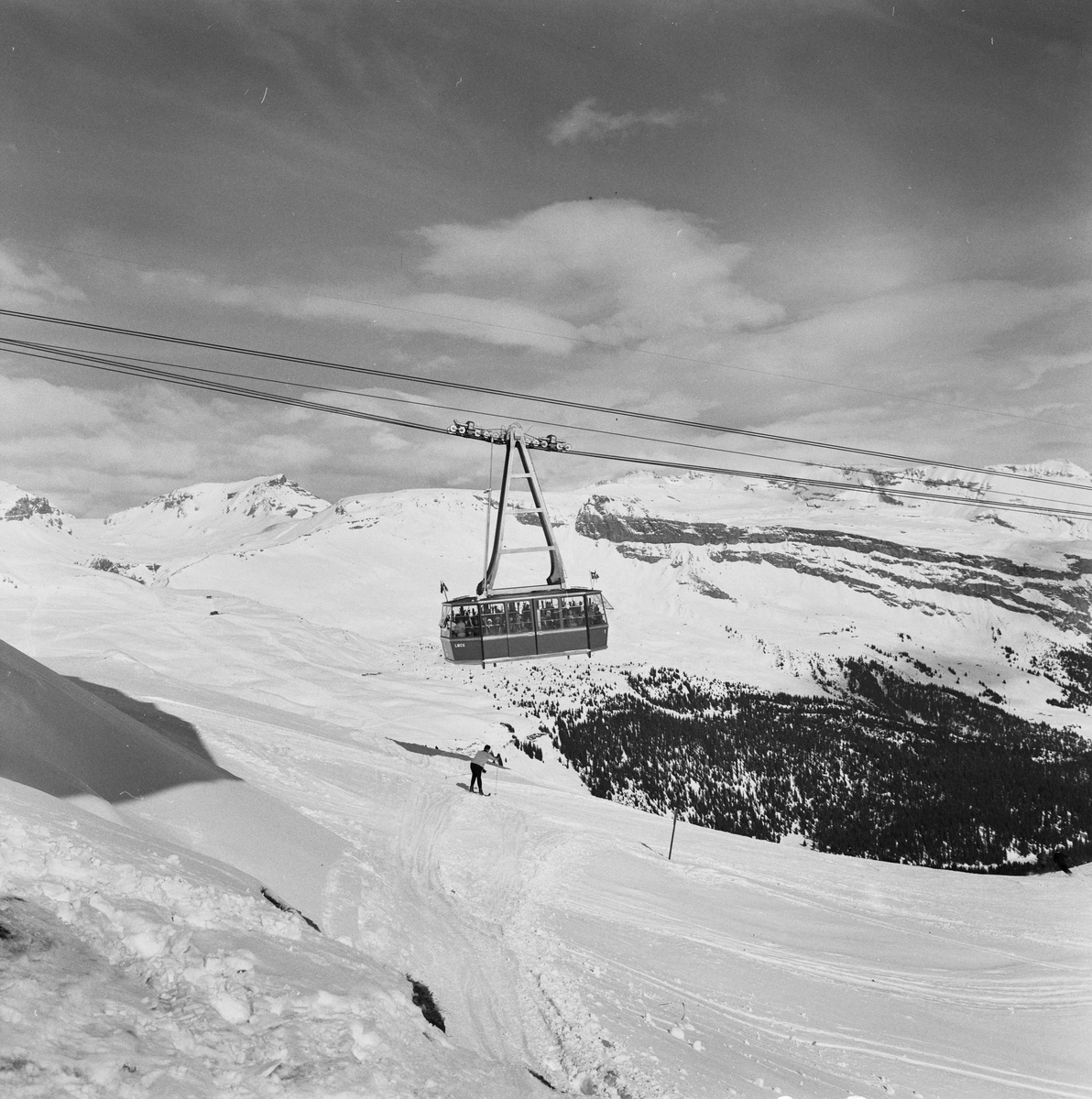 Laax, Crap Sogn Gion, neue Seilbahn