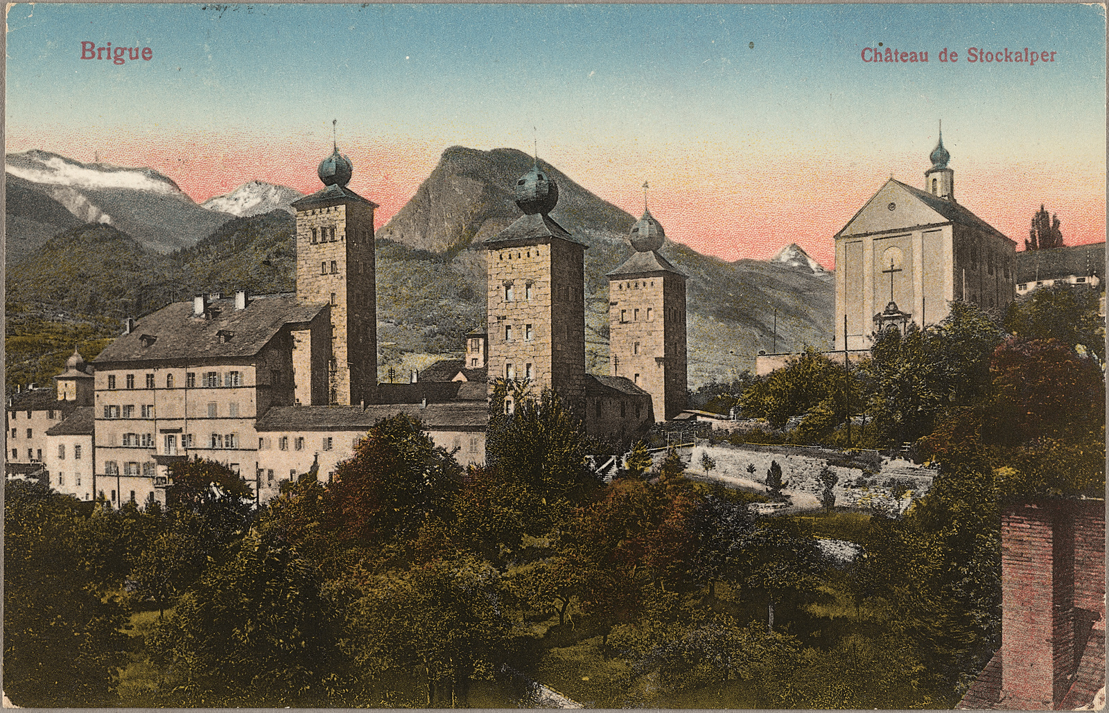 Brigue, Château de Stockalper