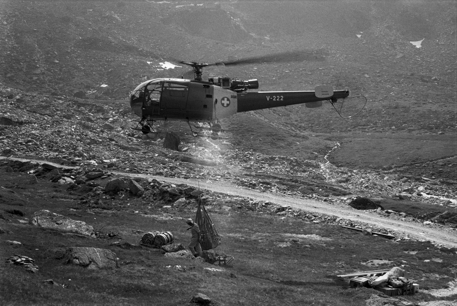 Heliflug Bietschhorn, Gorner, Gruben