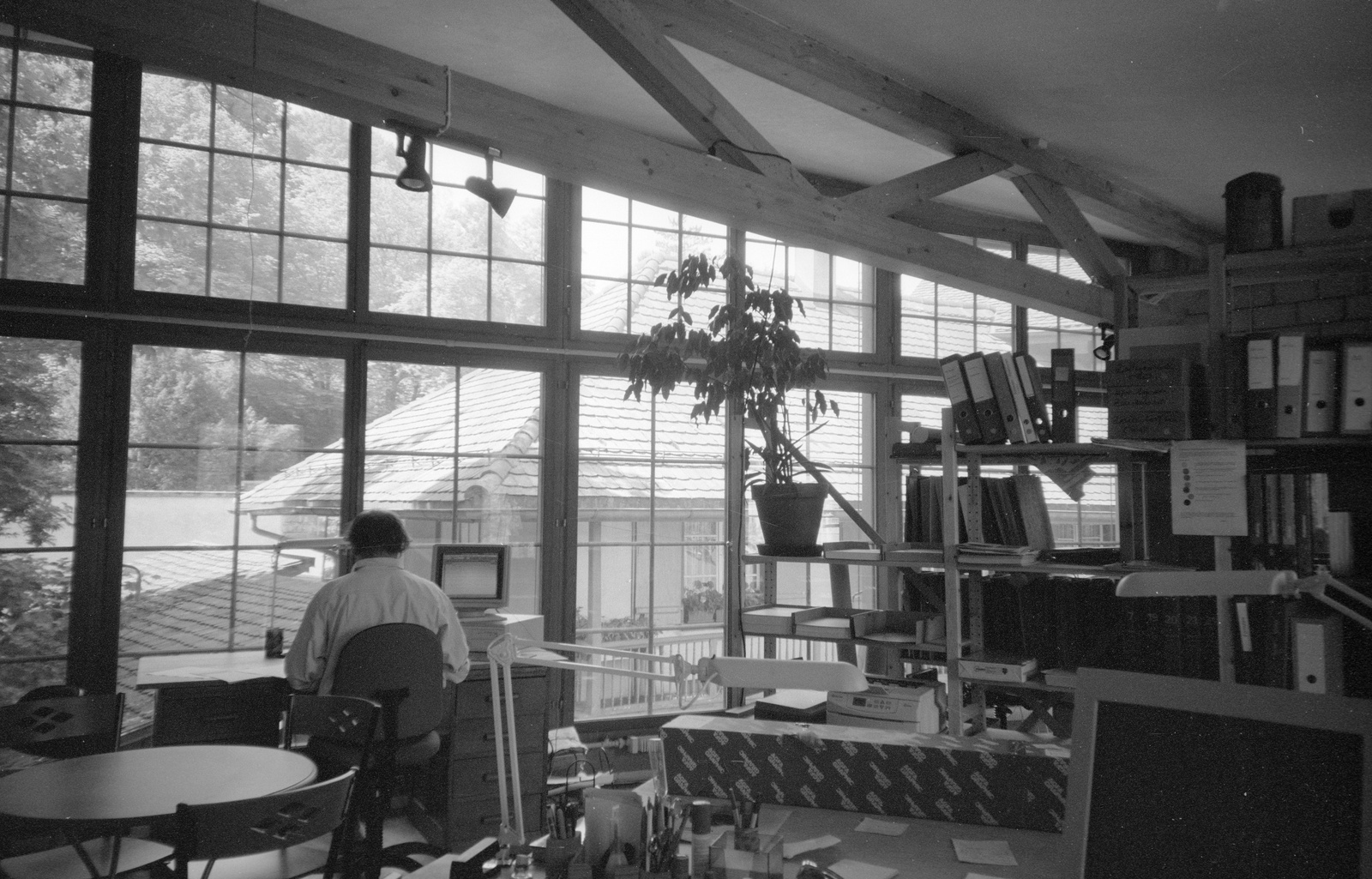 Winterthur, Aspasia Seifenfabrik, Blick nach Südwesten (SW) aus der Rosenstrasse 11 zur Turmhaldenstrasse 9a 