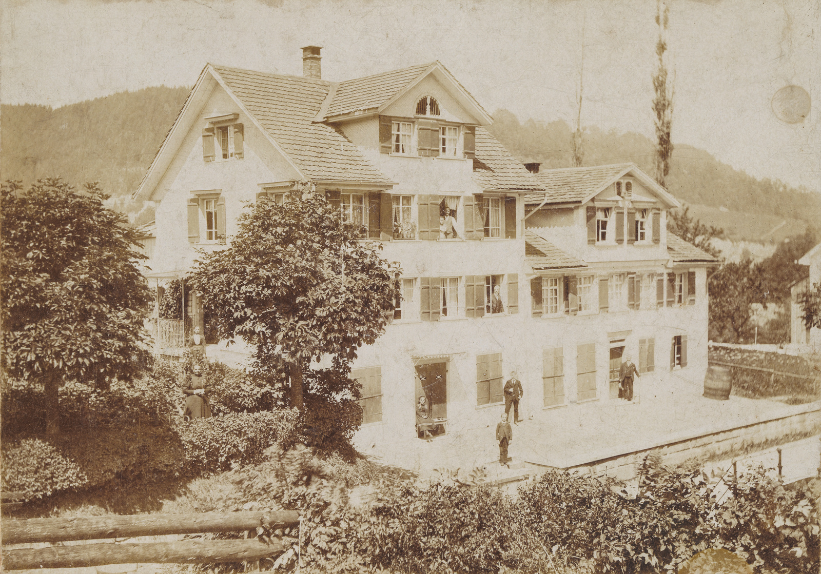 Lichtensteig (SG), Feinweberei Linde, heute Malerei Kappeler