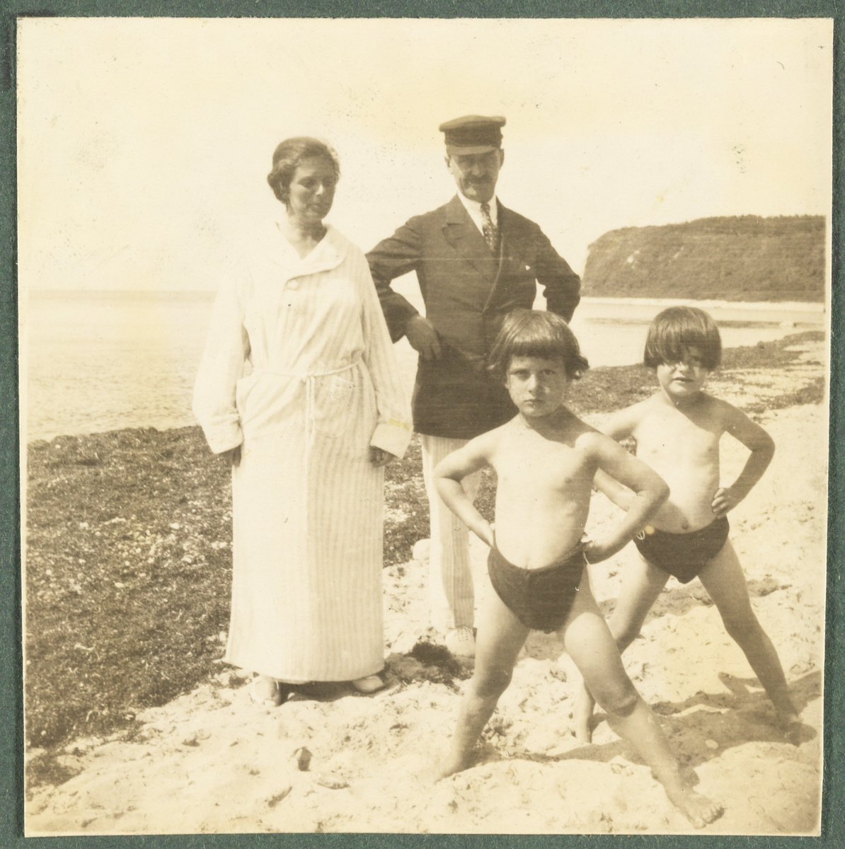 Aufenthalt in Kloster auf Hiddensee. Am Strand