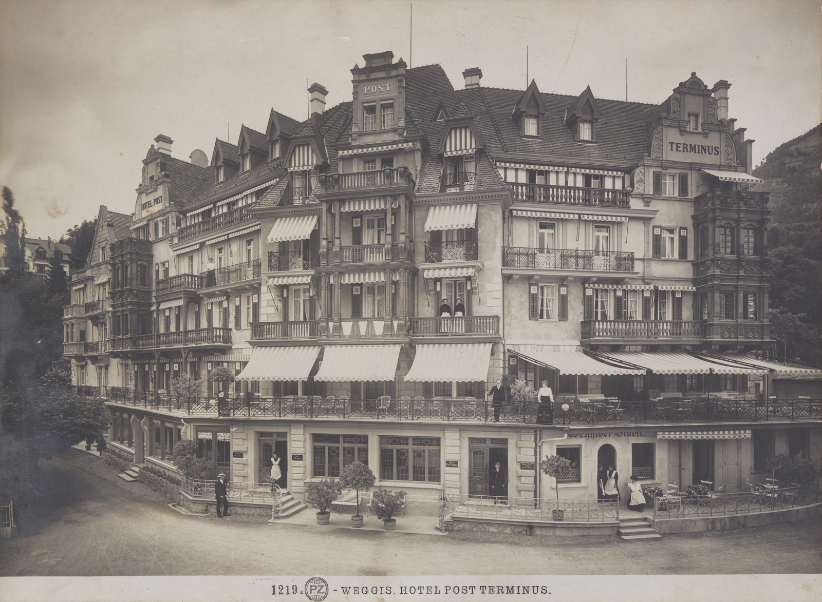 Weggis, Hotel Post Terminus