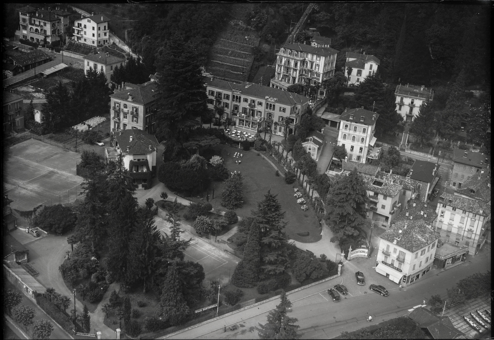 Lugano, Hotel Villa, Castagnola au Lac