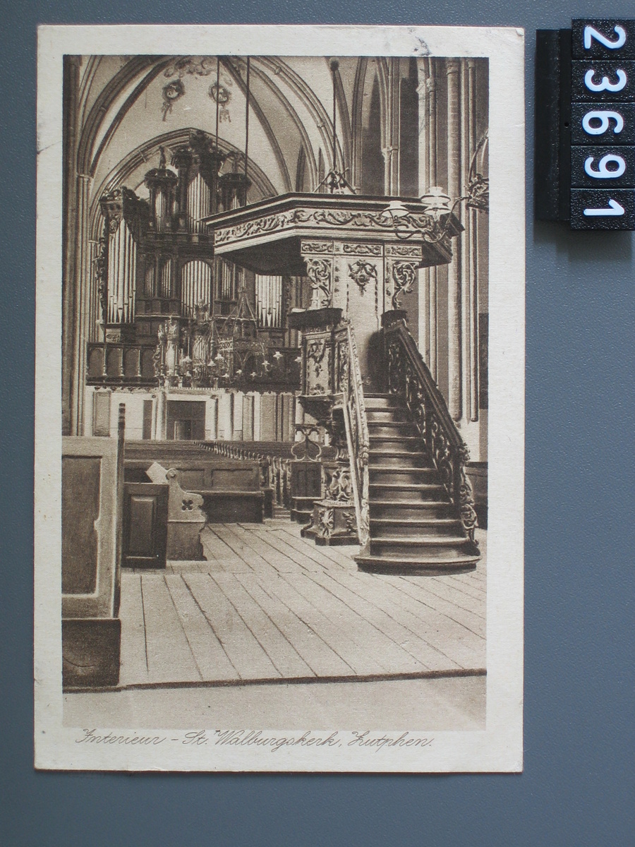 Zutphen, Interieur, St. Walburgskerk [Walburgiskerk]