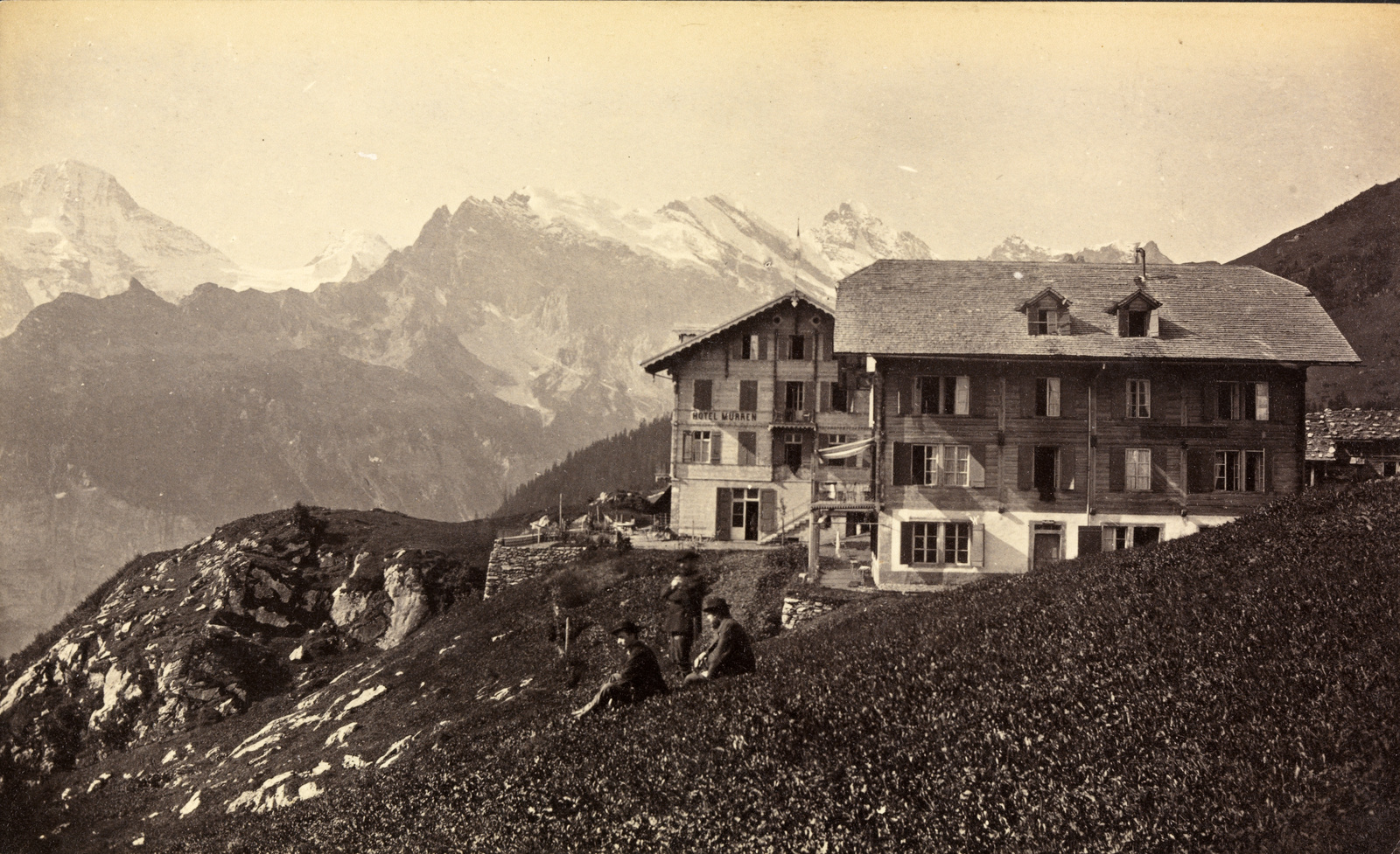 Mürren, Hotel Siberhofn und Hotel Mürren