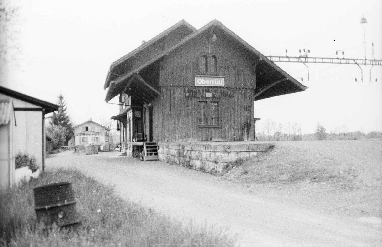 Oberrüti, Bahnhof