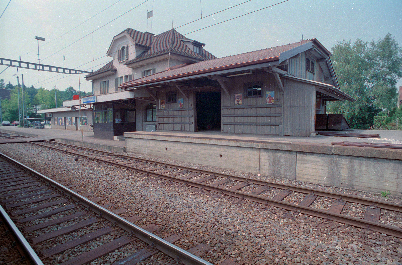 Rickenbach-Attikon, Bahnhof an der Thurtallinie