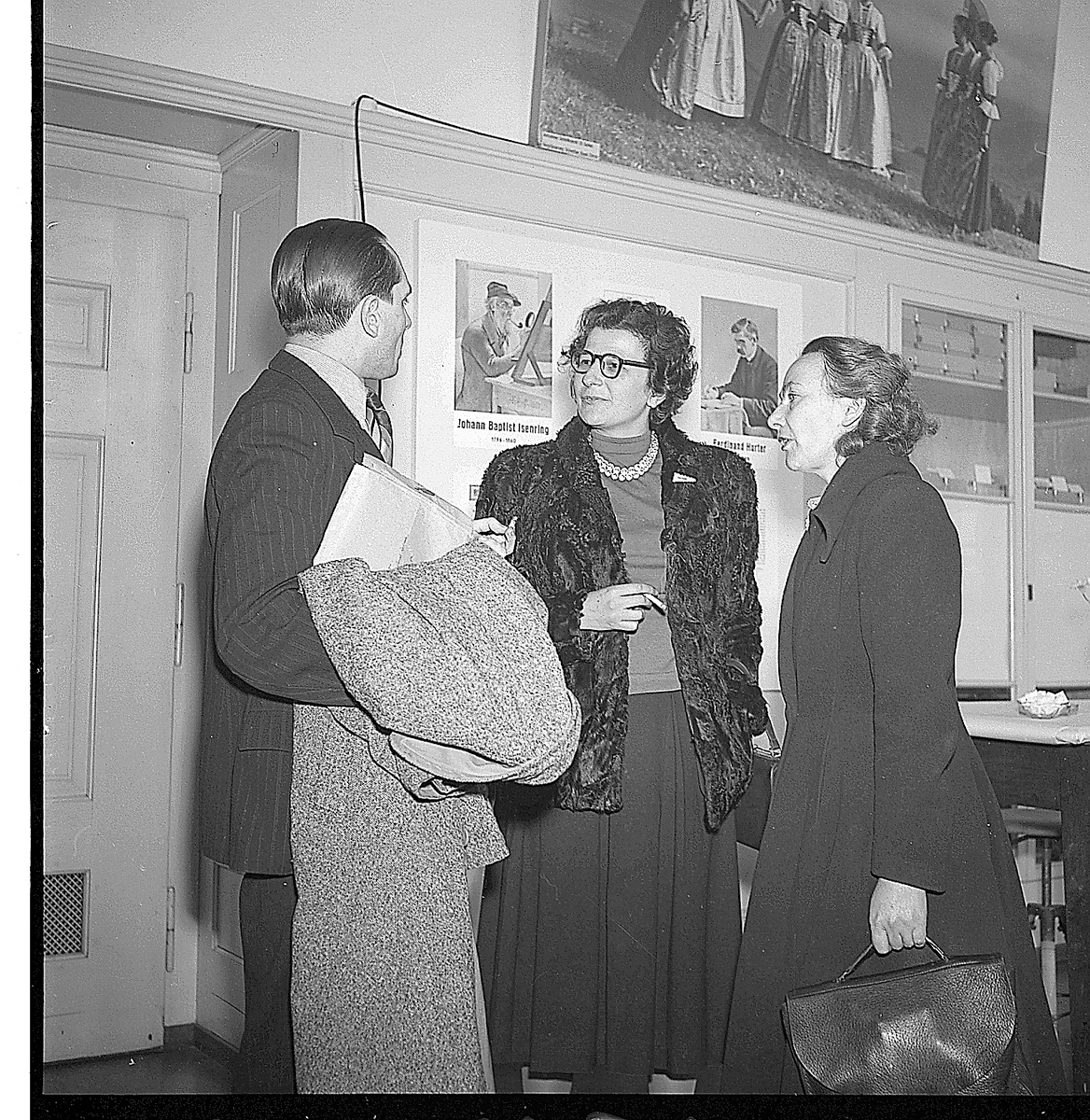 Konferenzteilnehmer im Photographischen Institut der ETH Zürich