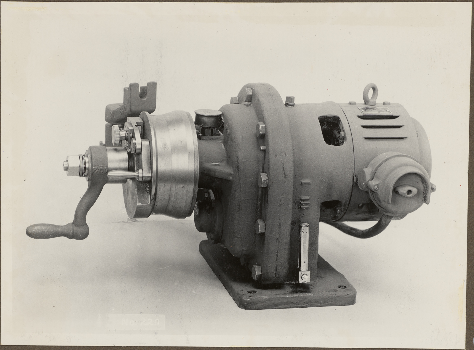 Einziehmaschine mit Spezialmotor