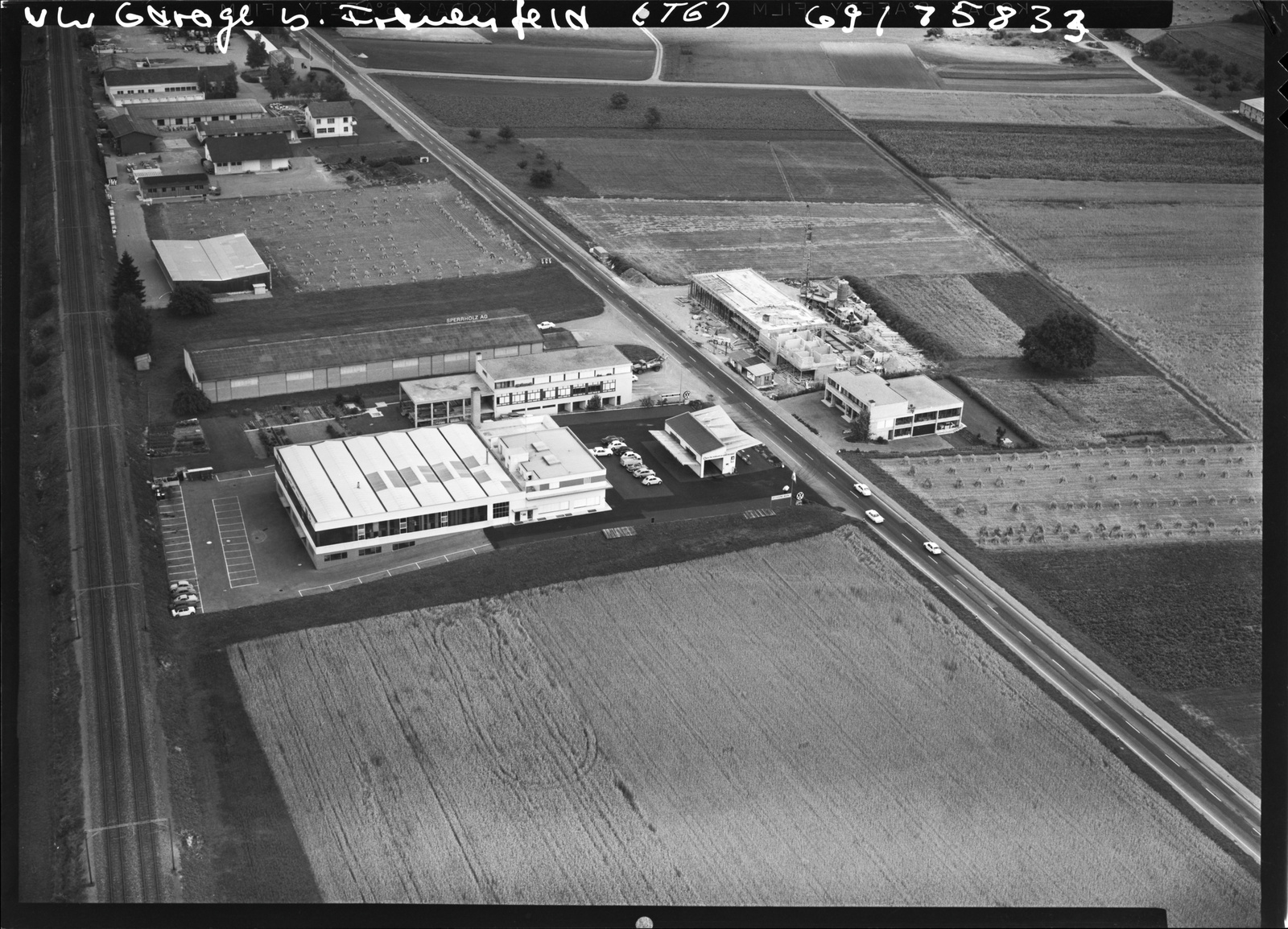 Frauenfeld, Zürcherstrasse 331, VW-Garage, Zürcherstrasse 335, Sperrholz AG
