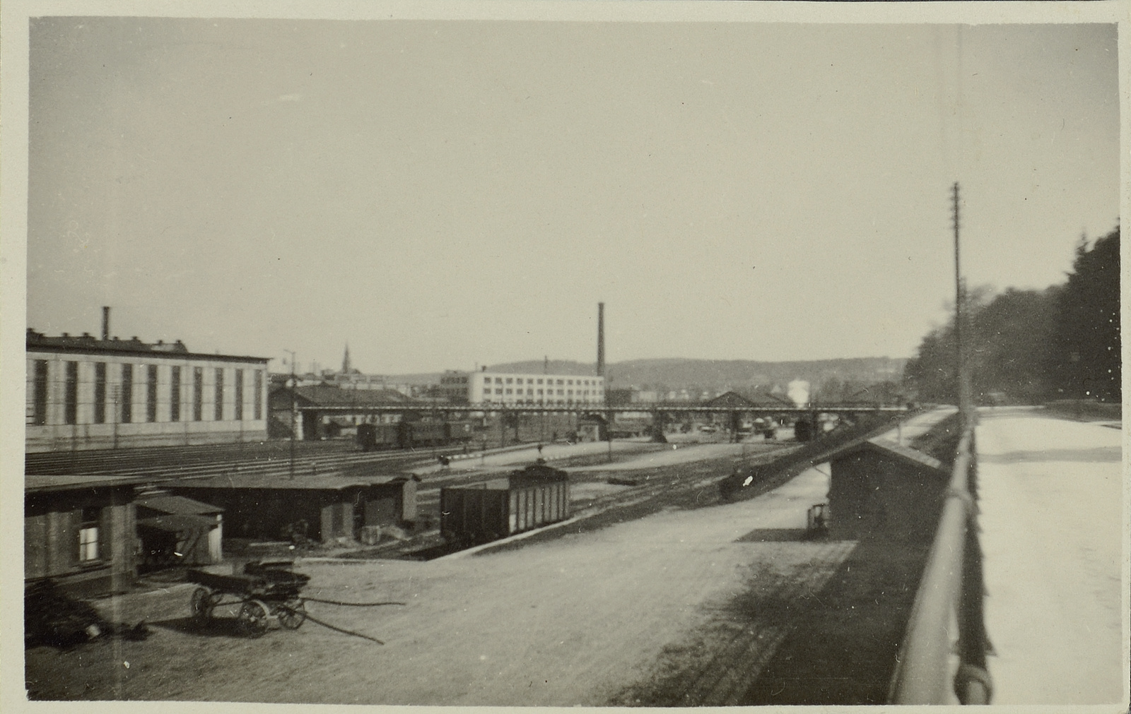 Winterthur, Areal Güterbahnhof Wylandbrücke, Blick nach Norden (N)