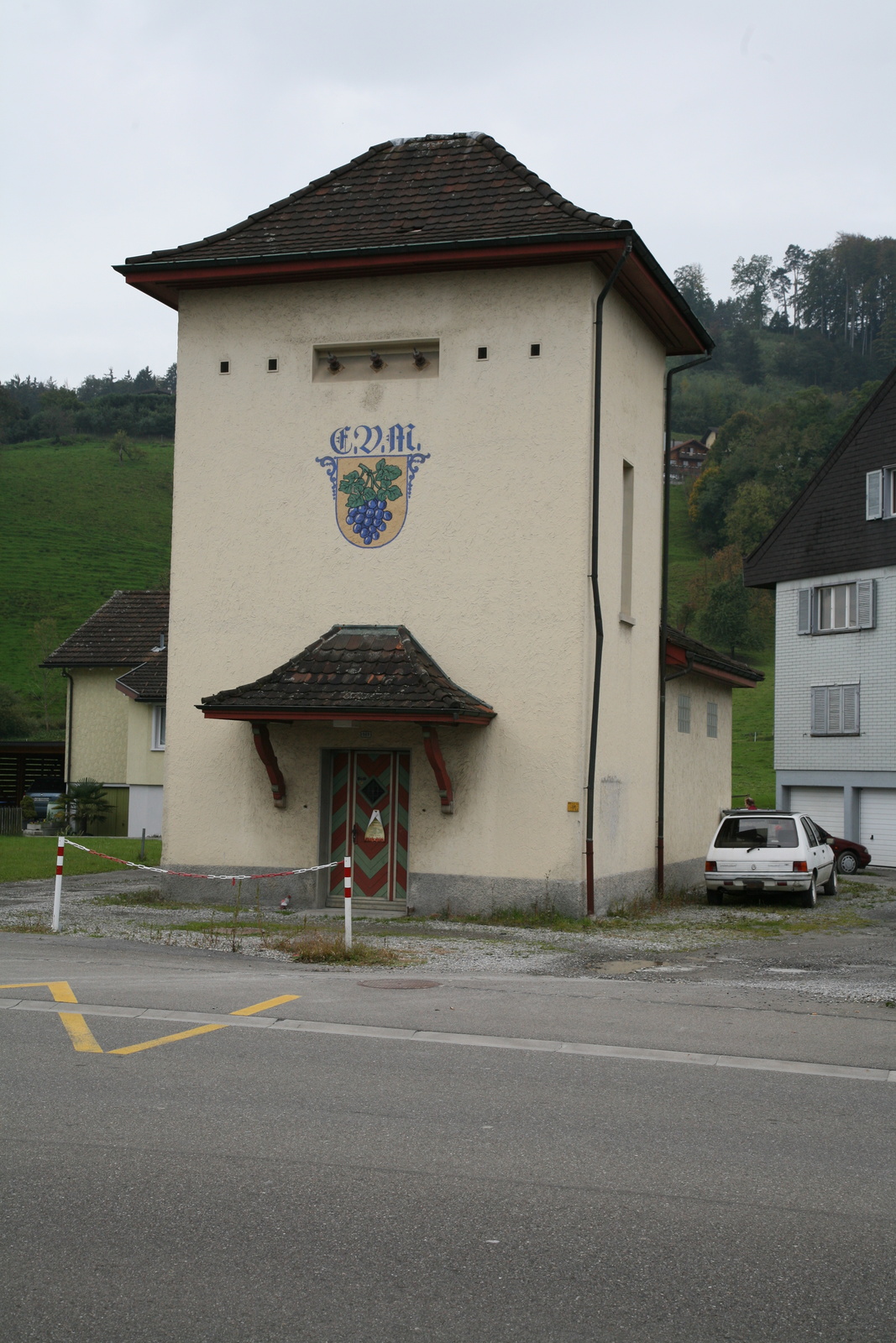 St. Margrethen, Hauptstrasse, Trafostation Aueli