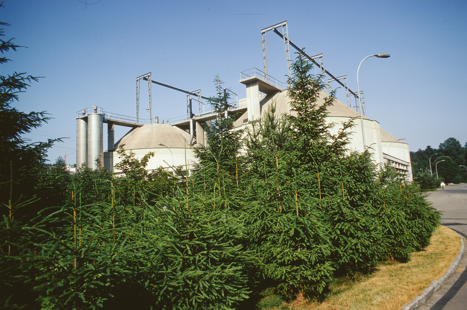 Zürich, Abwasserreinigungsanlage Werdhölzli, Klärbecken