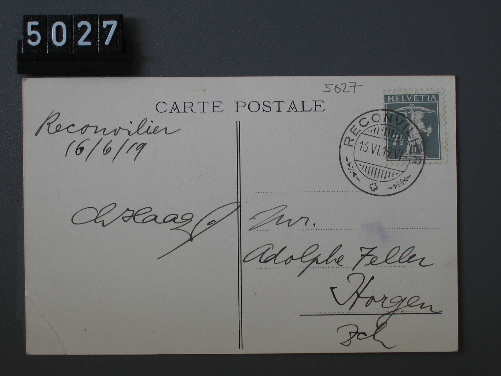 Reconvilier, Hotel du Jura, Hotel E.Wyss