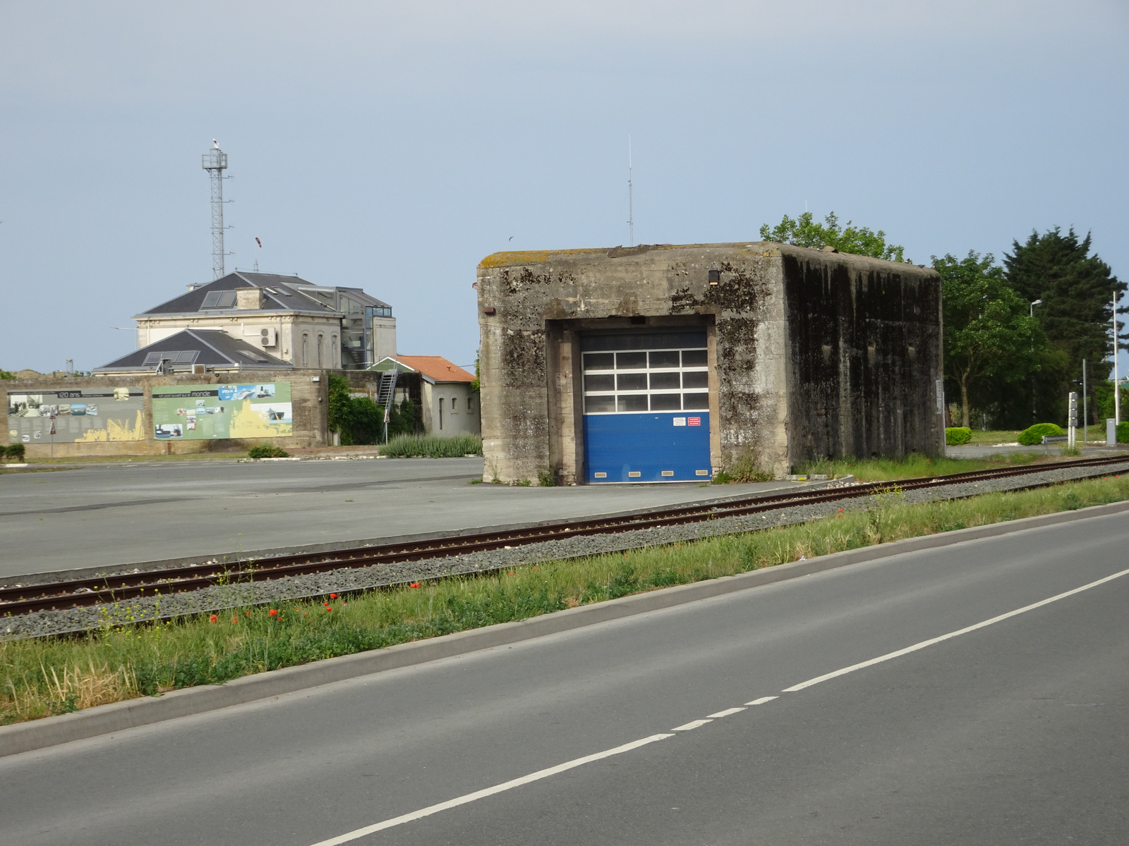 La Rochelle, Atlantikhafen, U-Boot-Bunker in La Pallice