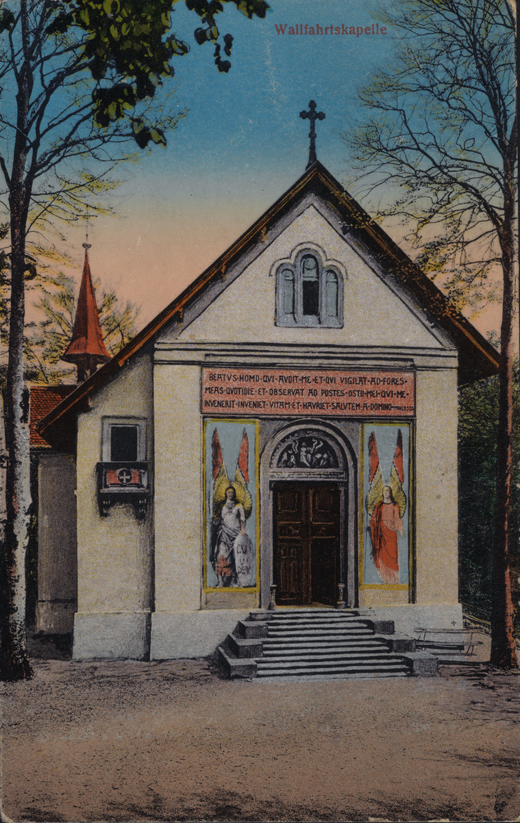 Wallfahrtskapelle, Gruss aus Maria-Bildstein, Benken, Ct. St. Gallen