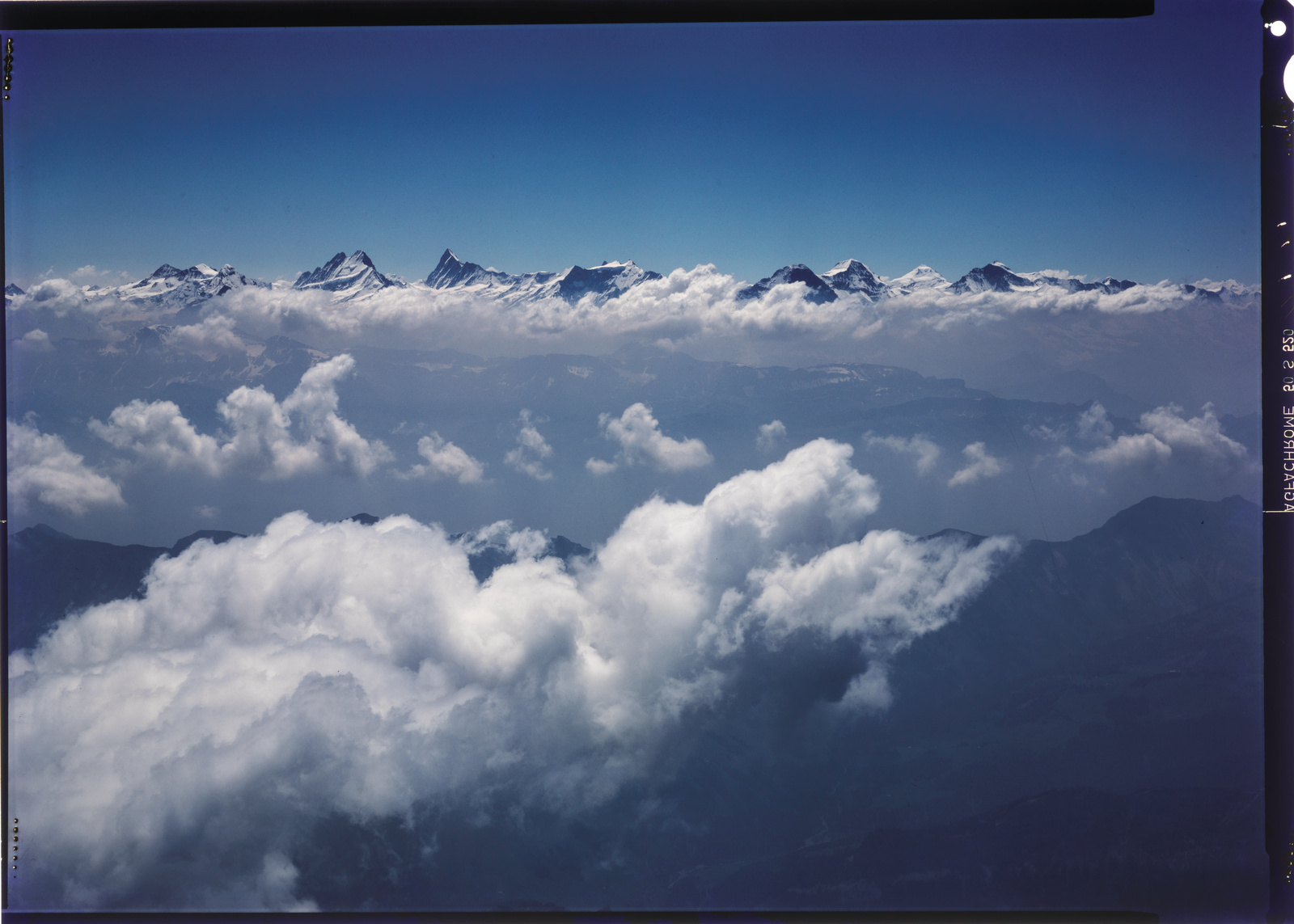 Berner Alpen, Hochalpen-Panorama mit Eiger, Mönch und Jungfrau