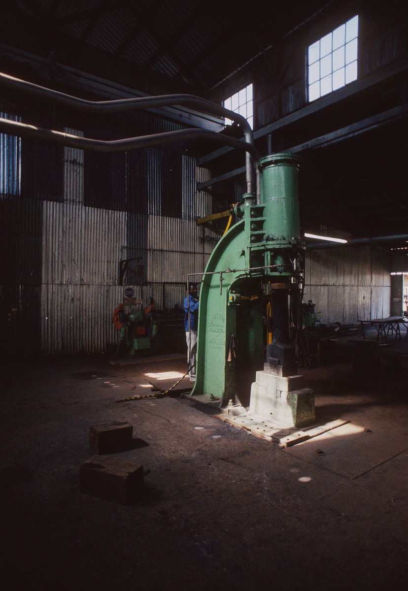 Südafrika, West Rand Consolidated Mines, elektrische Grubenloks