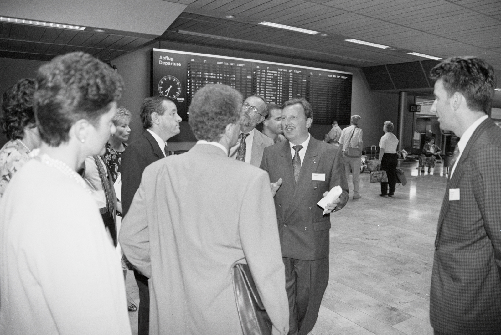 Jean-Claude Donzel (Mitte) an der offiziellen Eröffnungsfeier des 