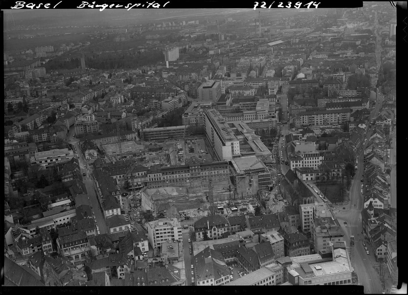 Basel, Bürgerspital und Umgebung