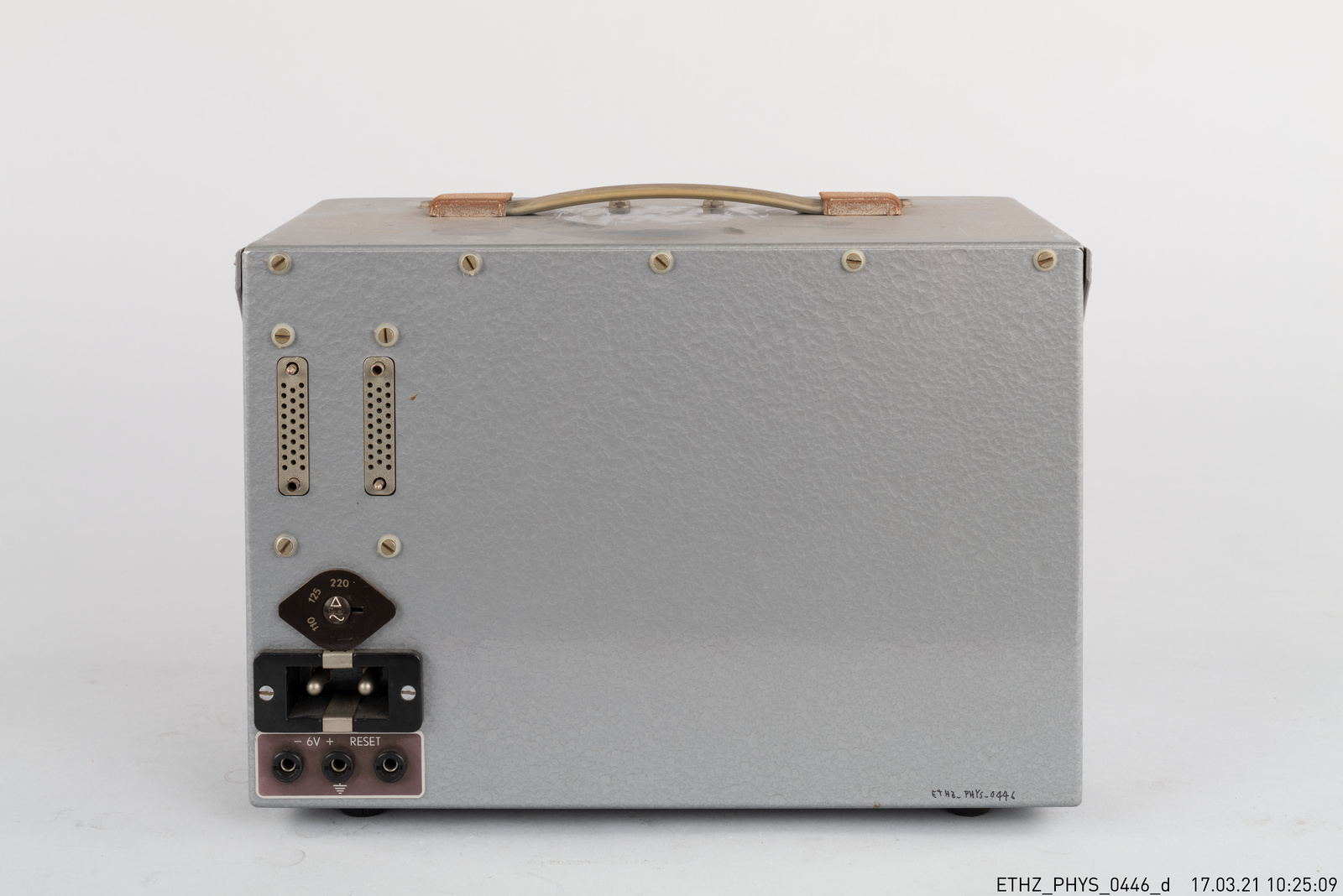 Dekadenzähler, Transistorized Counter Van der Heem Type 9908-1