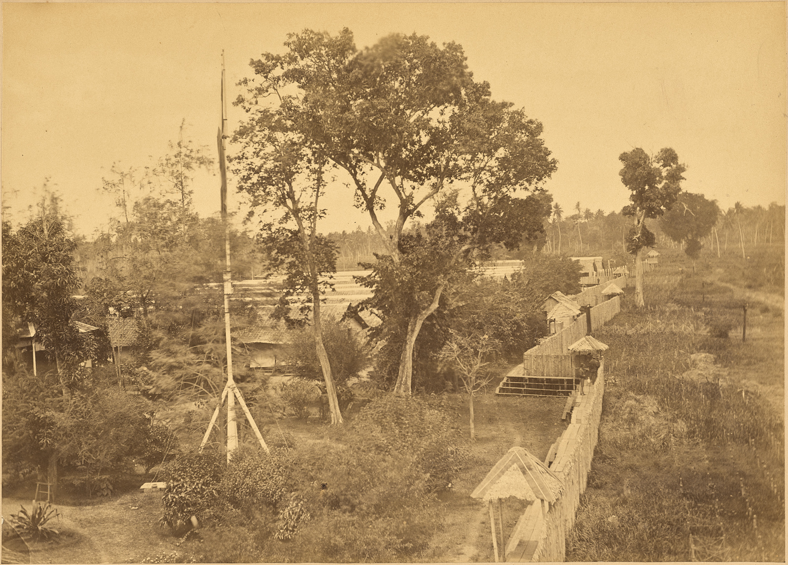 Aceh, das alte Lambaru vom Jahre 1884