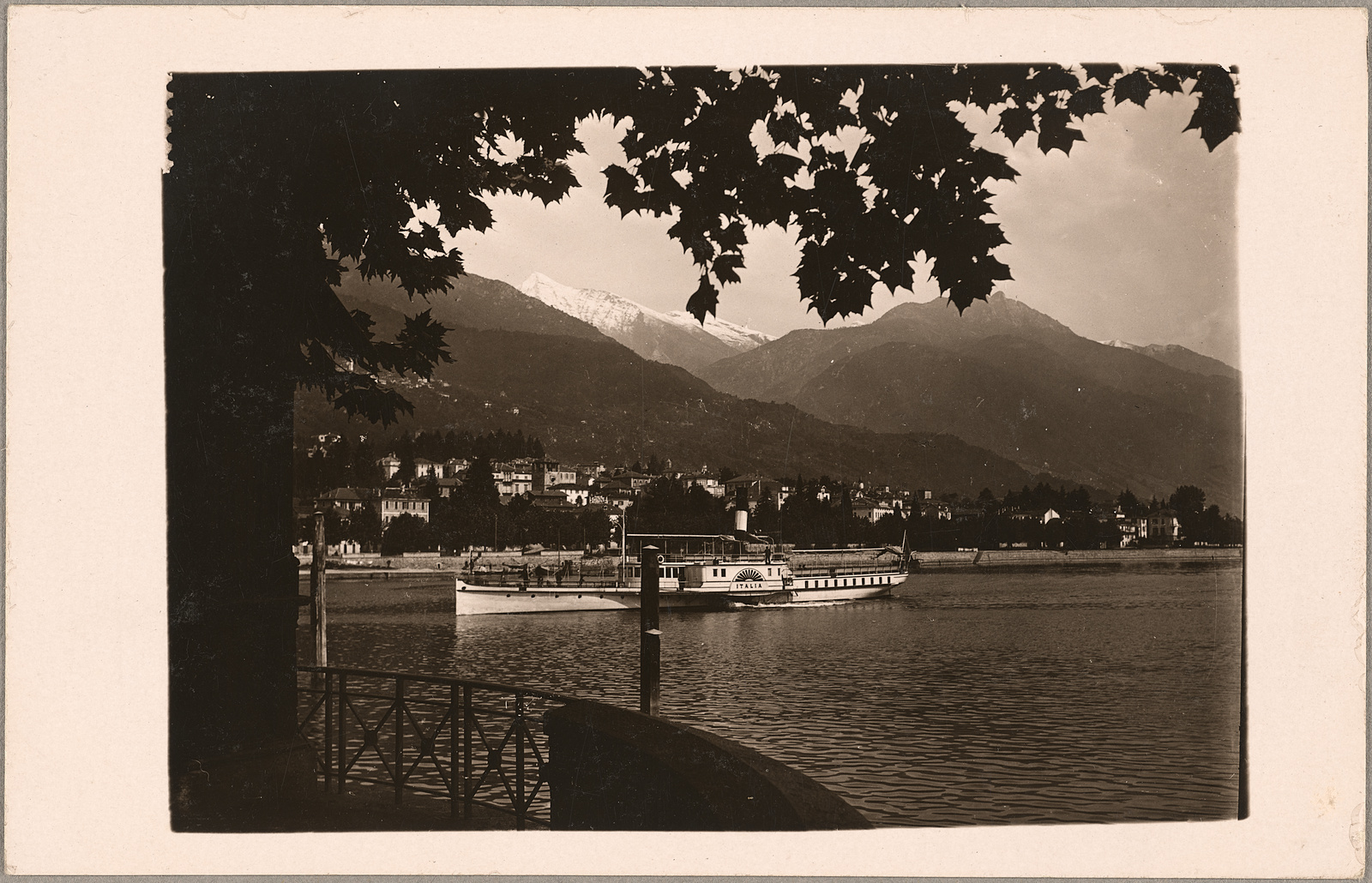 Locarno, Dampfschiff “Italia”