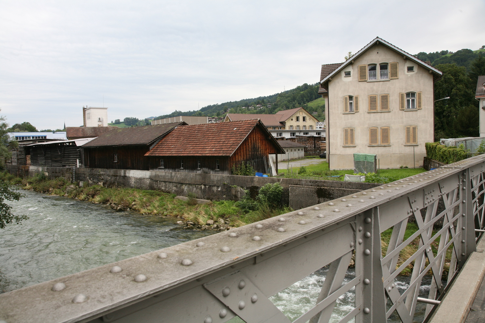 Toggenburg, Ebnat-Kappel, Industriestrasse, Bürstenfabrik Ebnat-Kappel AG