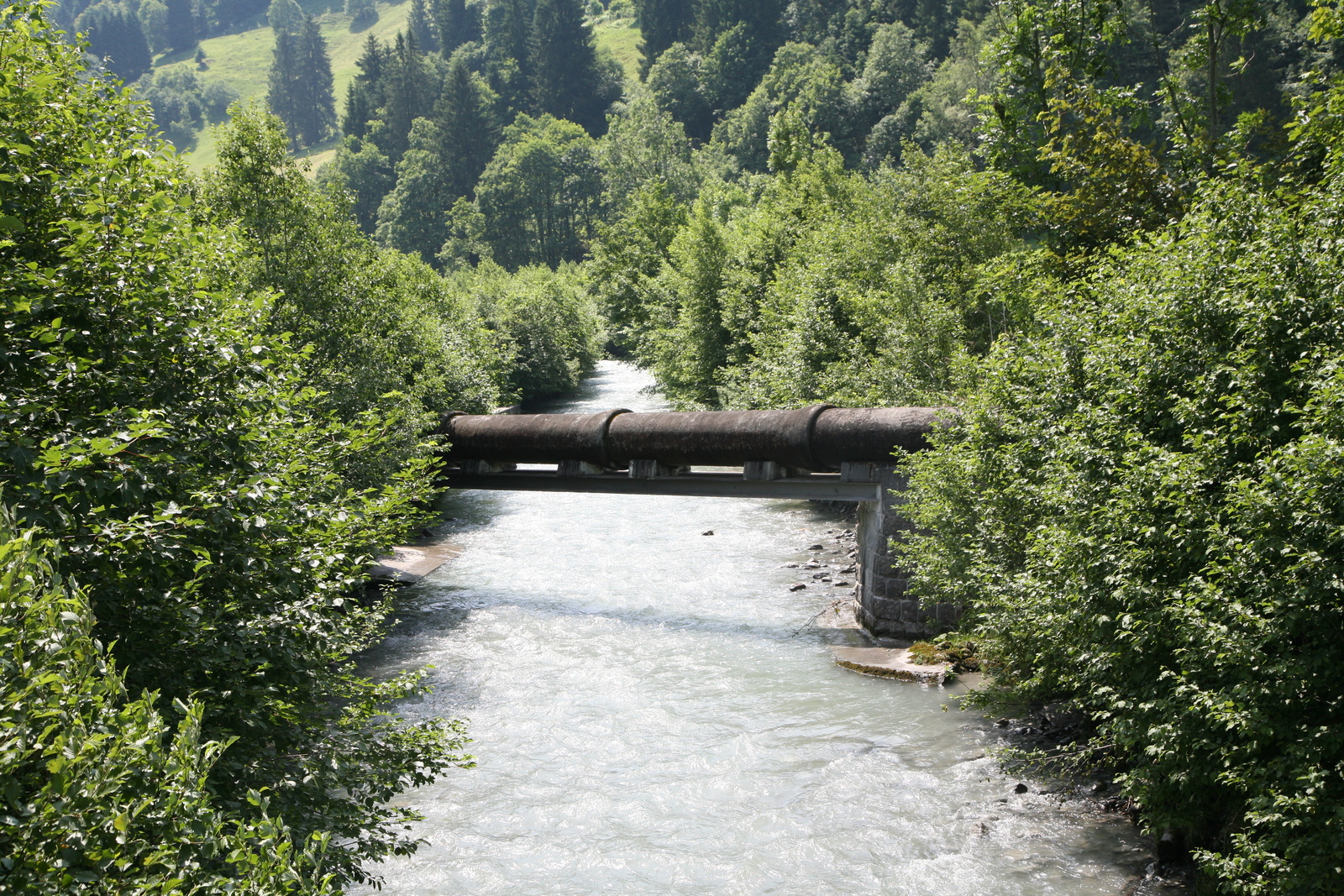 Engelberg, Aaweg, Eugenisee, ewl Kraftwerkanlagen Eugenisee
