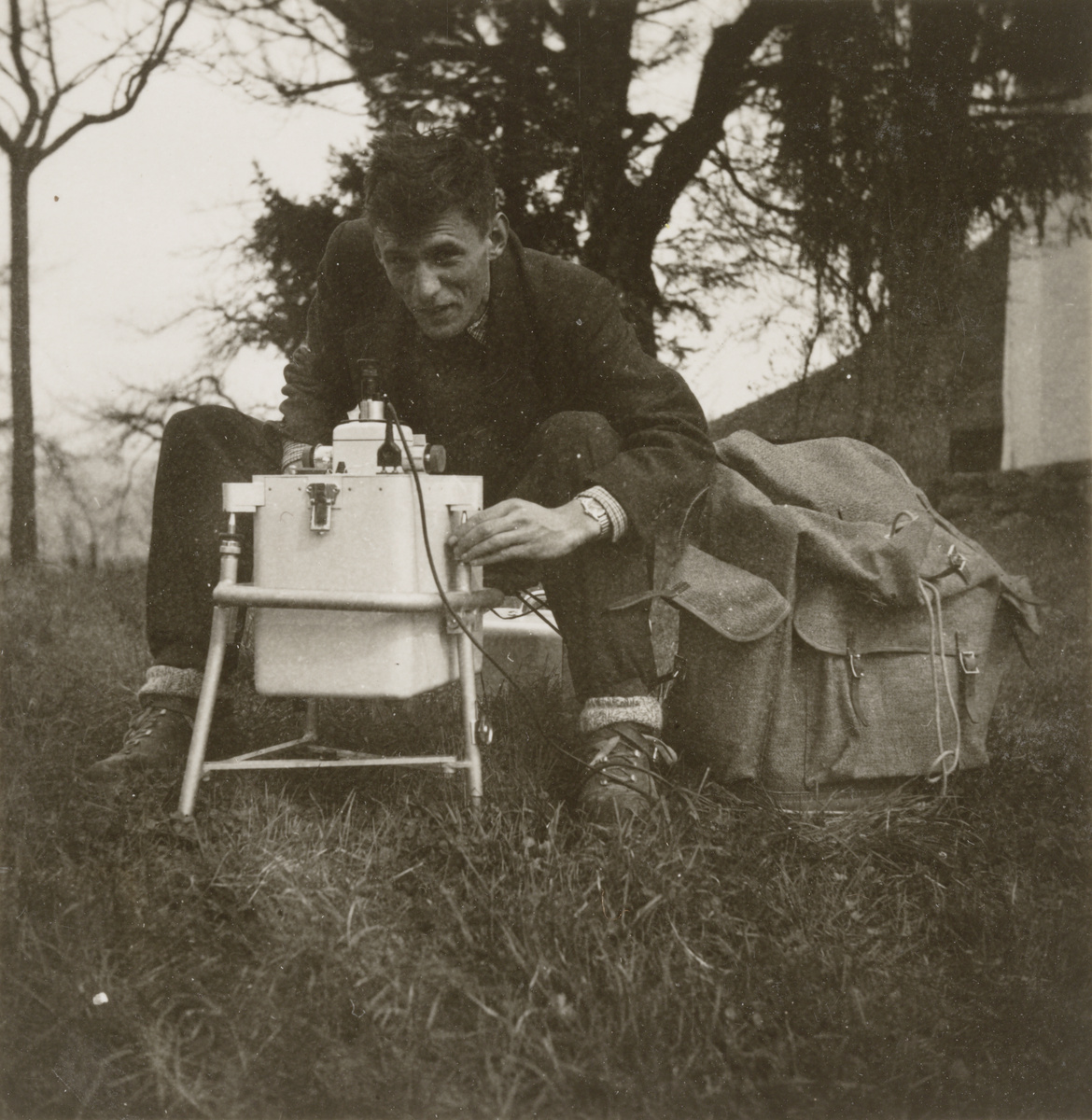 Praktikum am Staufberg mit Nörgaard-Gravimeter
