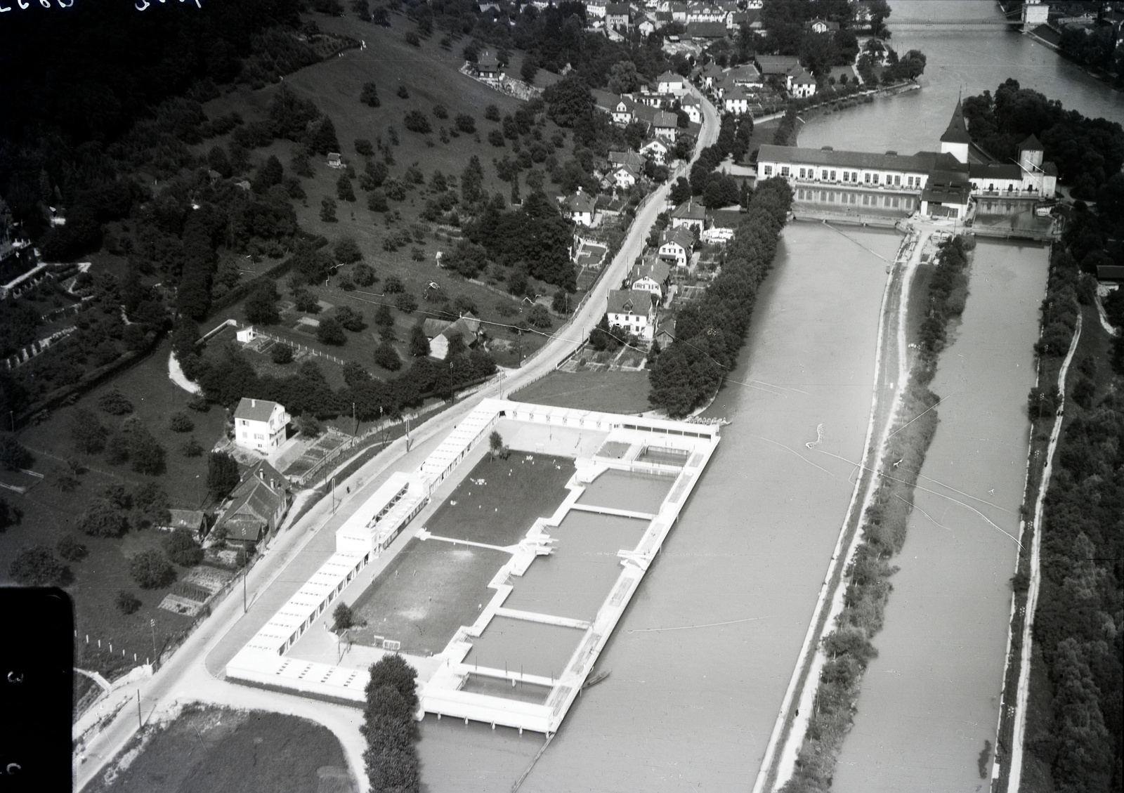 Aarau, Badeanstalt, E. W. Aarau