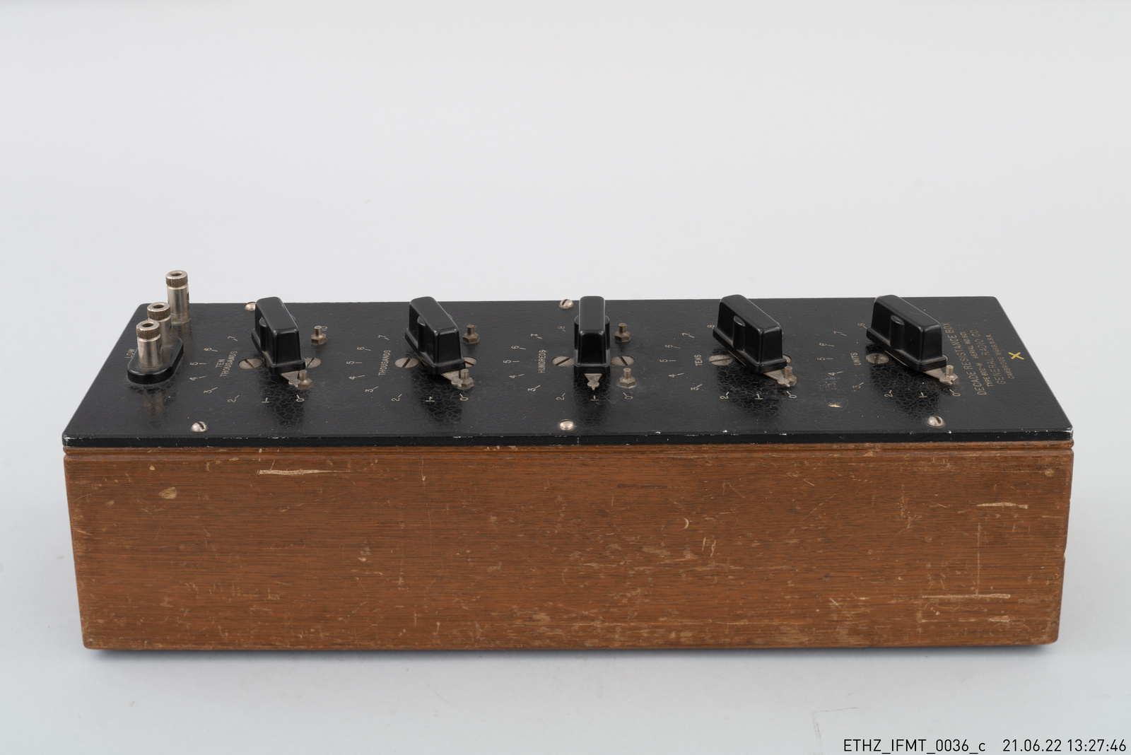Widerstandsdekaden,  General Radio Co.
