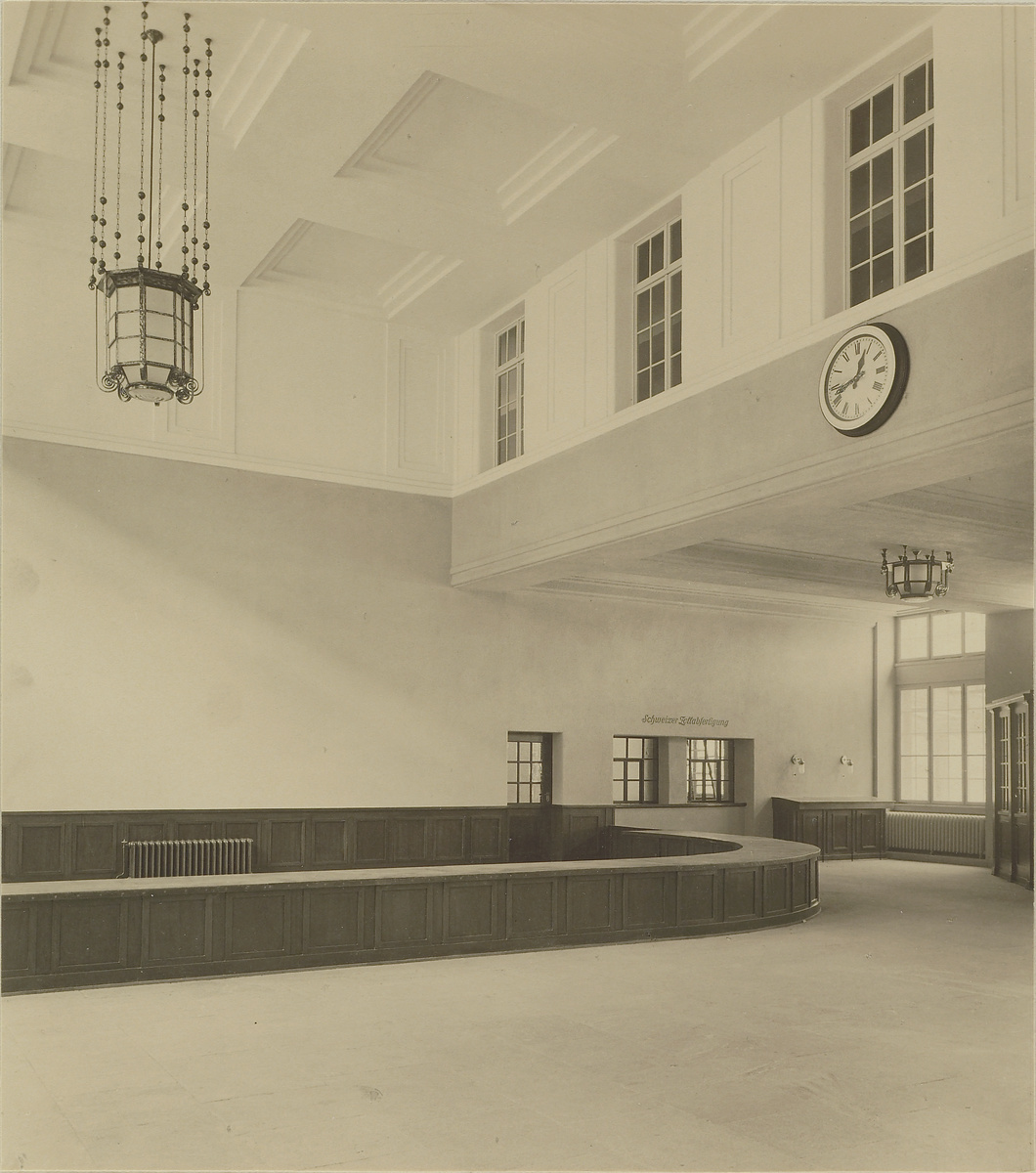 Neuer Badischer Bahnhof Basel, schweiz. Zoll-Revision