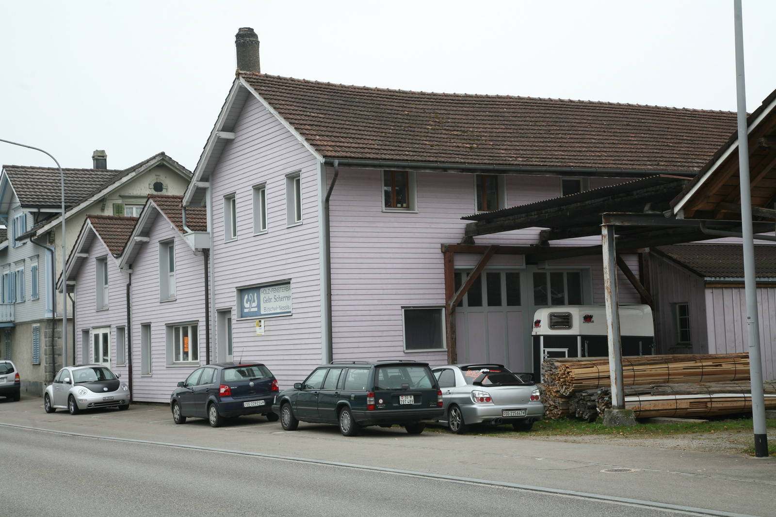 BütschWil (SG), Ausserfeld 2, Holz- und Fensterbau Gebr. Scherrer AG