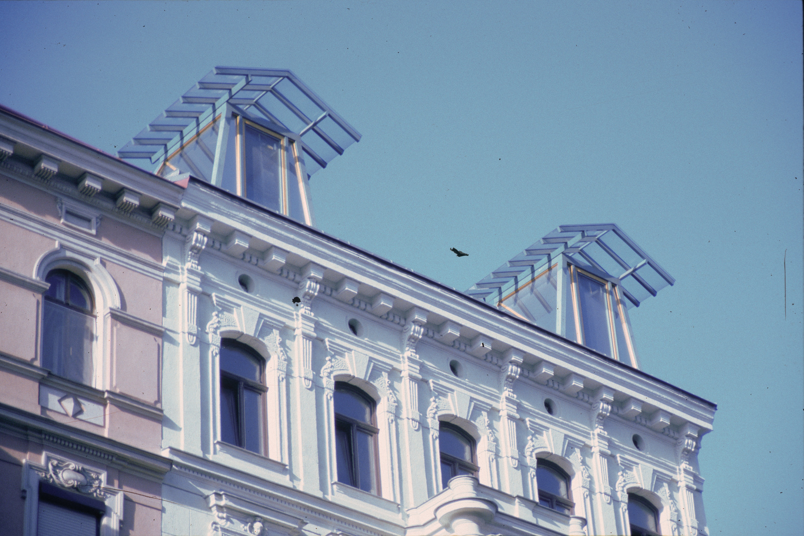 Wien, Burggasse, Dachgauben